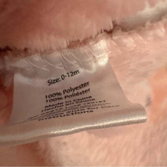 Disney Minnie Mouse Pink Kids Robe - Picture 5 of 5